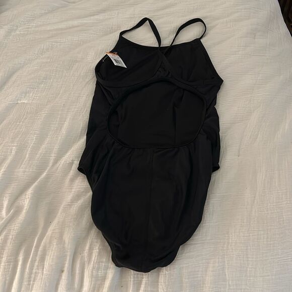 TYR Women's  Solid Diamondback Swimsuit, Black, Size 40 (1X) NWT - Picture 5 of 8